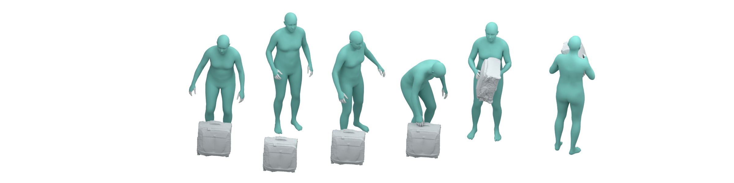 Body completion: generated sequence