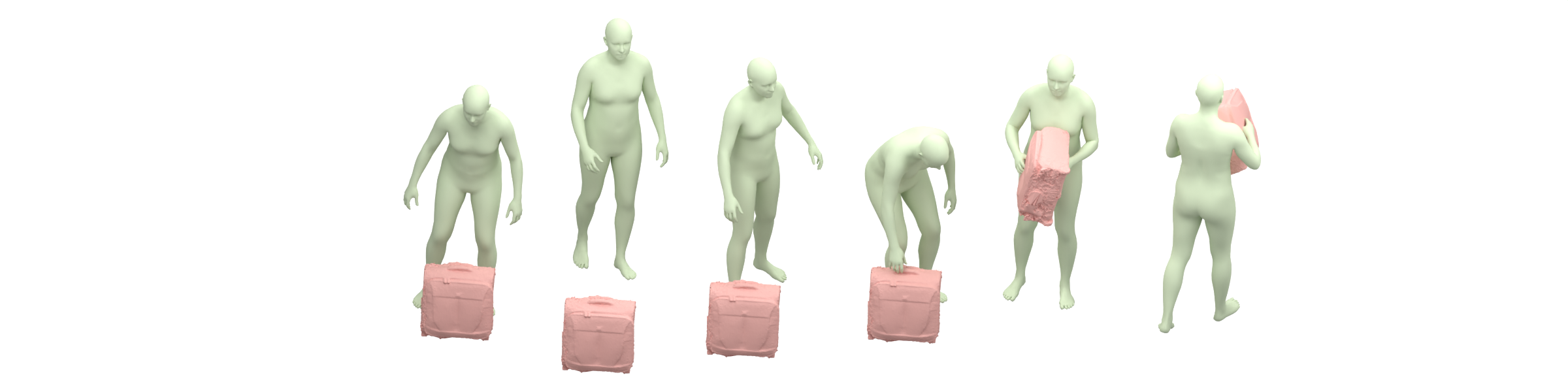 Body completion: ground truth sequence