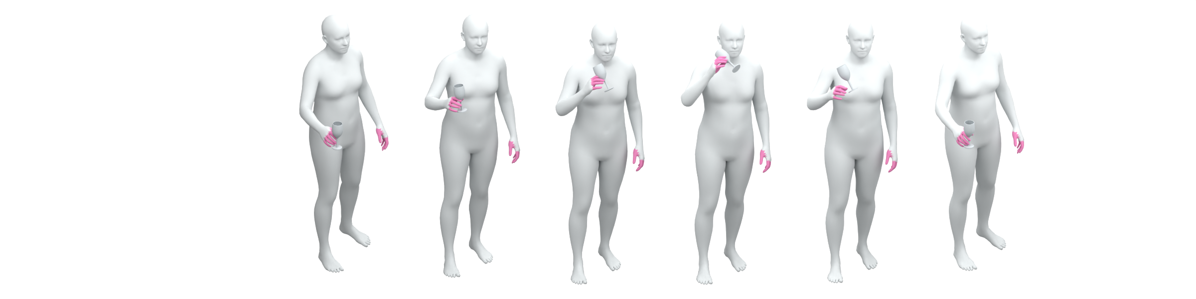 Hand completion: generated sequence