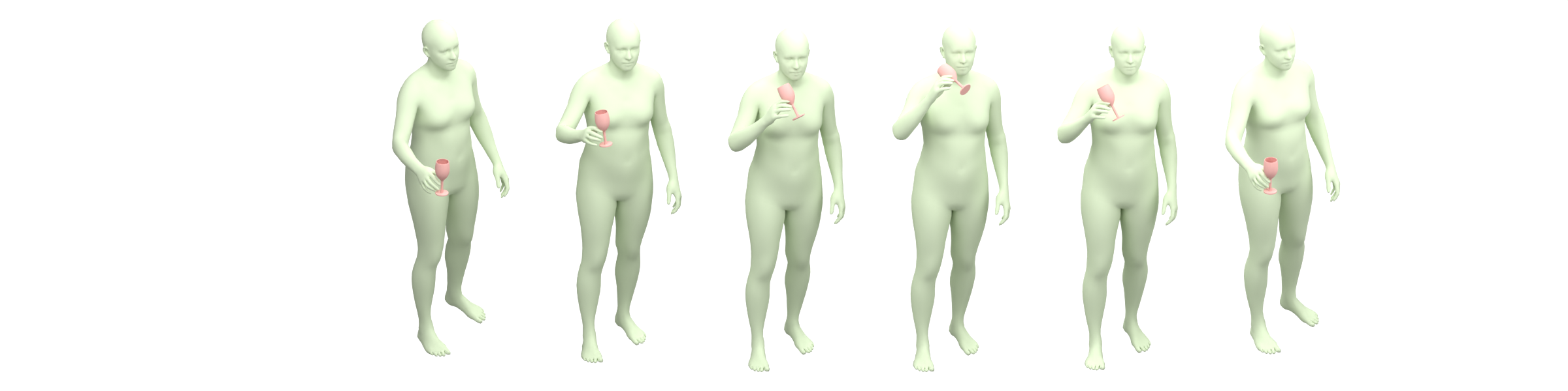 Hand completion: ground truth sequence